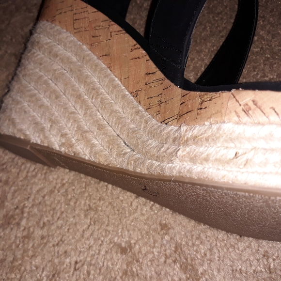 REPORT Wedge Sandal..size 10..black - Picture 10 of 15